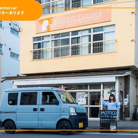 Sansan Yuzawa Backpackers Otel Dış mekan fotoğraf