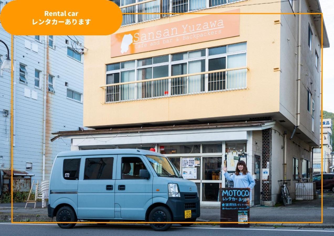Sansan Yuzawa Backpackers Otel Dış mekan fotoğraf